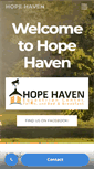 Mobile Screenshot of hope-haven.net